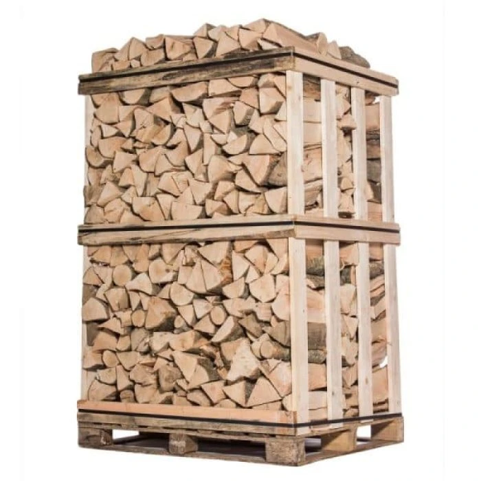 Illustration : Bois de chauffage feuillus durs 30 cm – palette de 3 stères