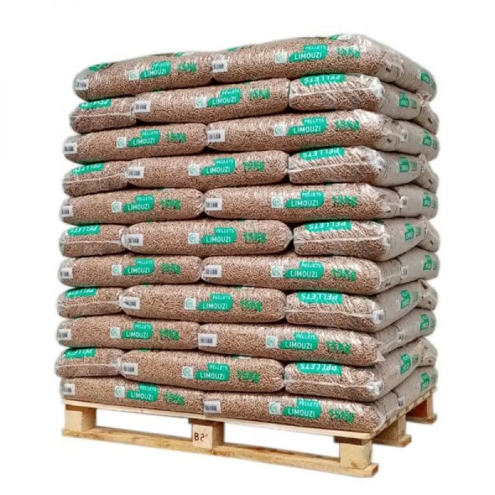 Granulés de bois Valboval 6 mm – palette de 990 kg